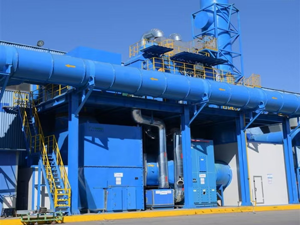 沸石轉輪吸附濃縮+CO催化燃燒設備運維