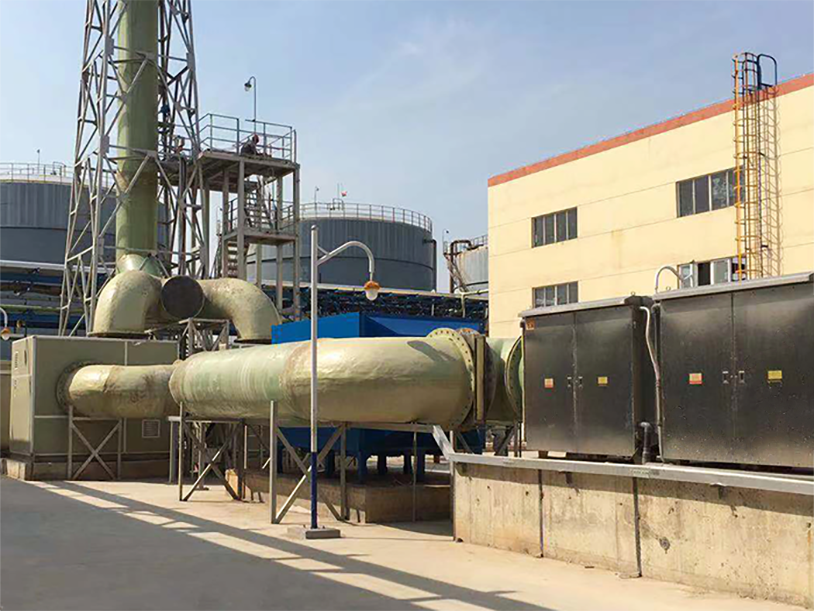 山東齊魯石化有機廢氣處理工程